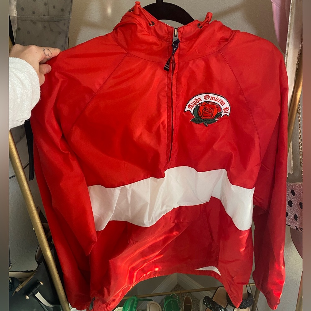 Alpha Omicron Pi Rain Jacket